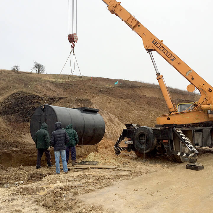 Sisco-M Tank Installation